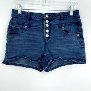 Aeropostale High Rise Shorty button fly jean short